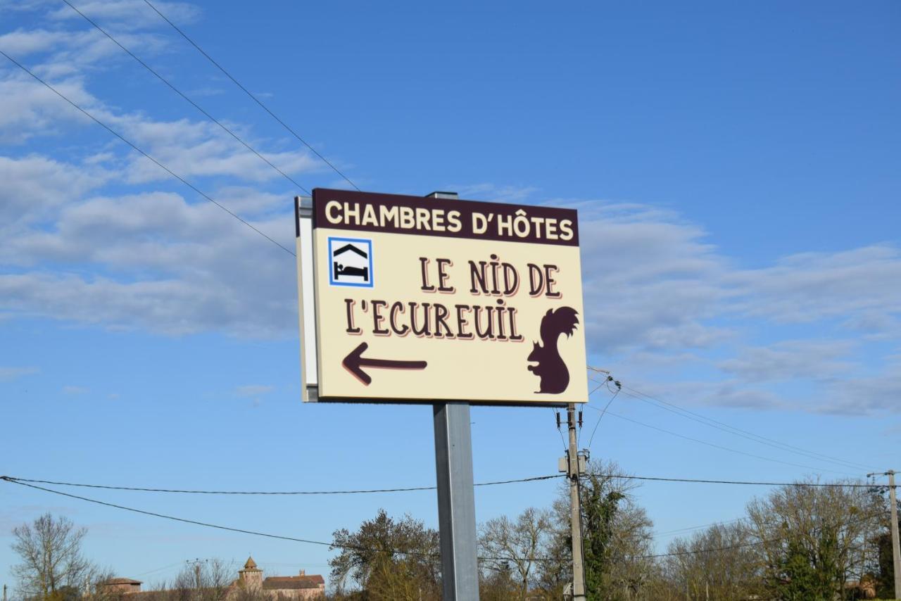 Le Nid De L'Ecureuil Bed & Breakfast Brens  ภายนอก รูปภาพ